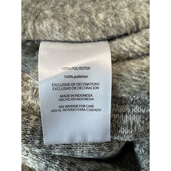 Eddie Bauer Gray 1/4 Zip Pullover Sweater Knit Long Sleeve Men's Size XL - Picture 7 of 9